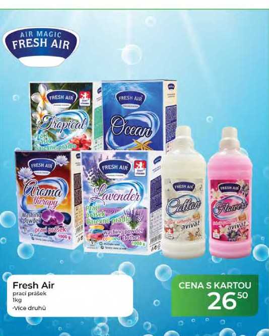 Fresh Air prací prášek 1kg Tamda Foods