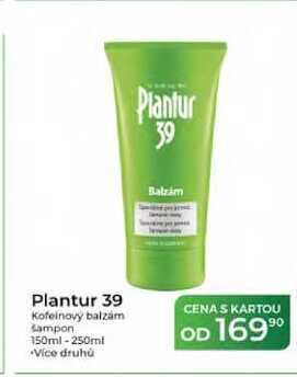 Plantur 39 Kofeinový balzám Sampon 150ml-250ml Tamda Foods