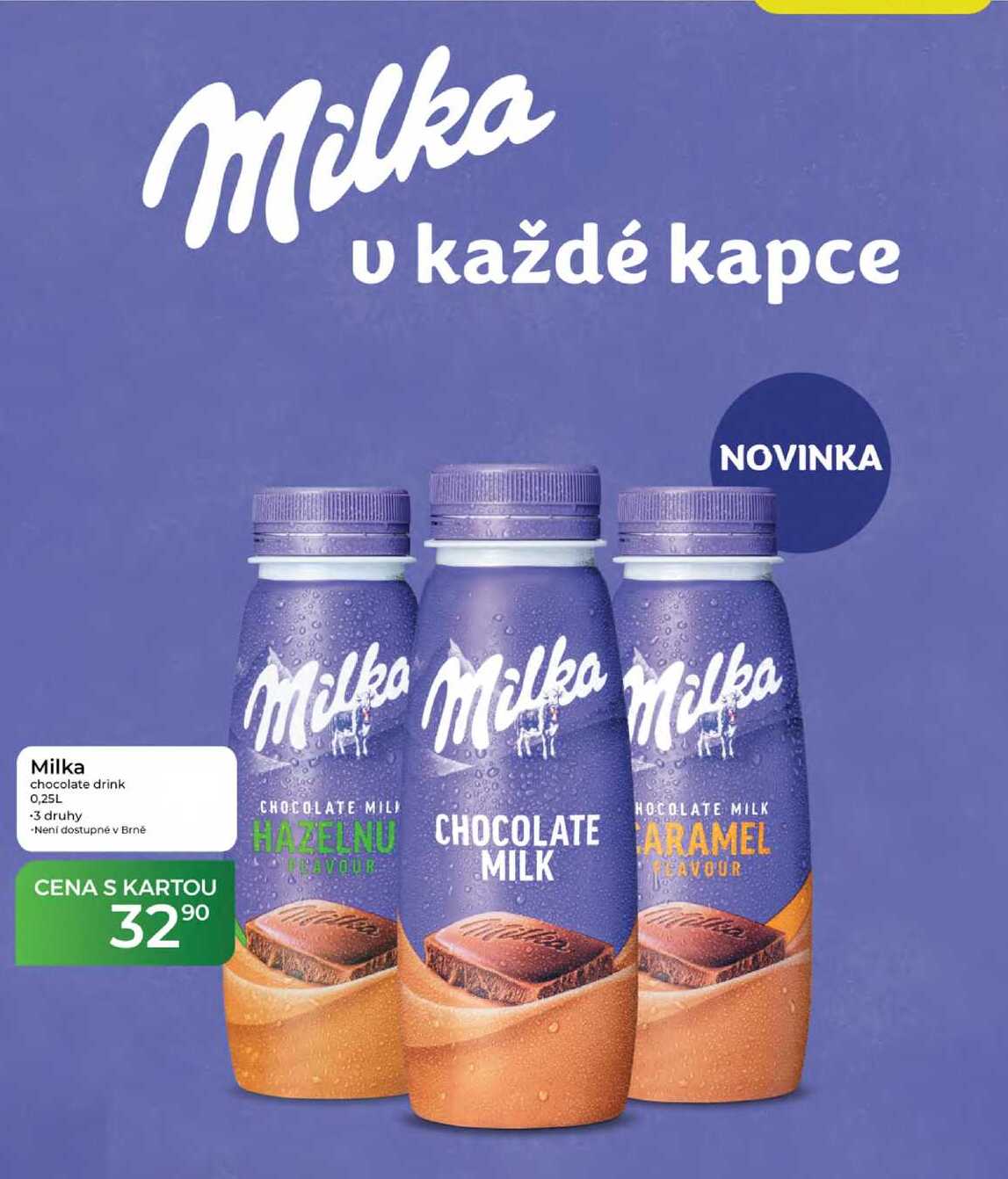Milka chocolate drink 0,25L