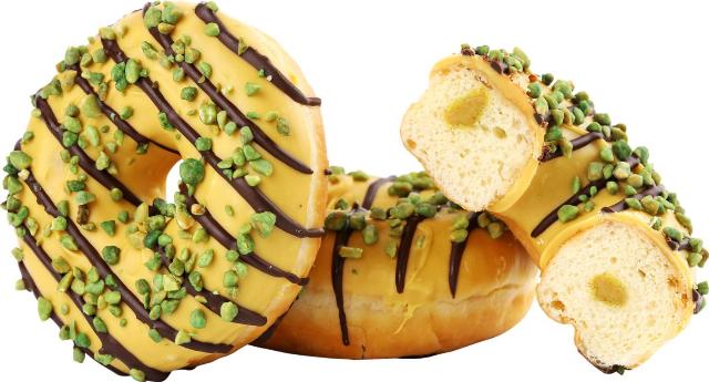 Donut premium s pistáciovou náplní