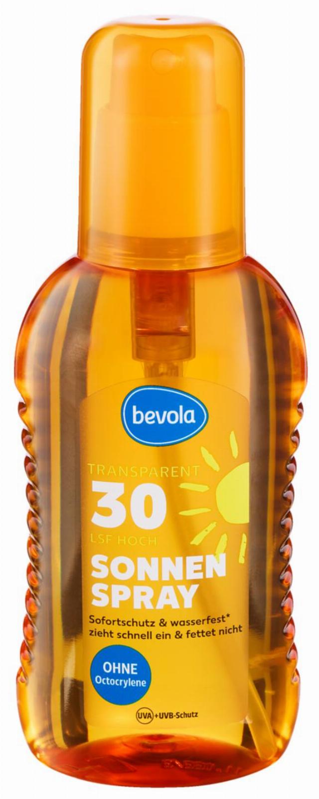 Bevola Opalovací olejový sprej Kaufland