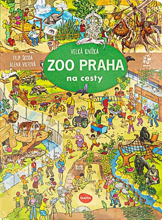 Kniha na cesty ZOO Praha Velká knížka