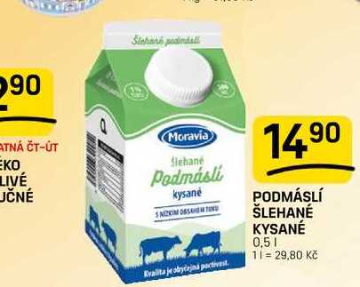 PODMÁSLÍ ŠLEHANÉ KYSANÉ 0,5l