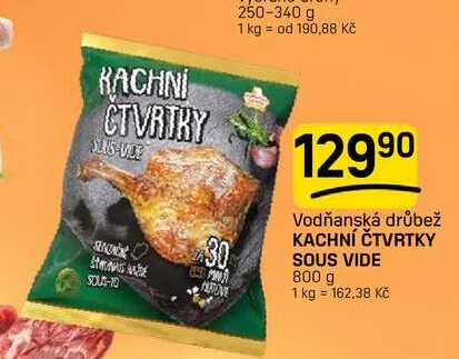 KACHNÍ ČTVRTKY SOUS VIDE 800 g