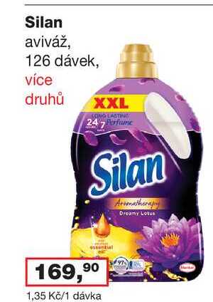 Silan 126 dávek Ráj drogerie