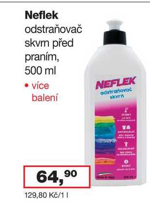 Neflek 500 ml Ráj drogerie