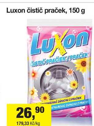 Luxon čistič praček, 150 g Šlak
