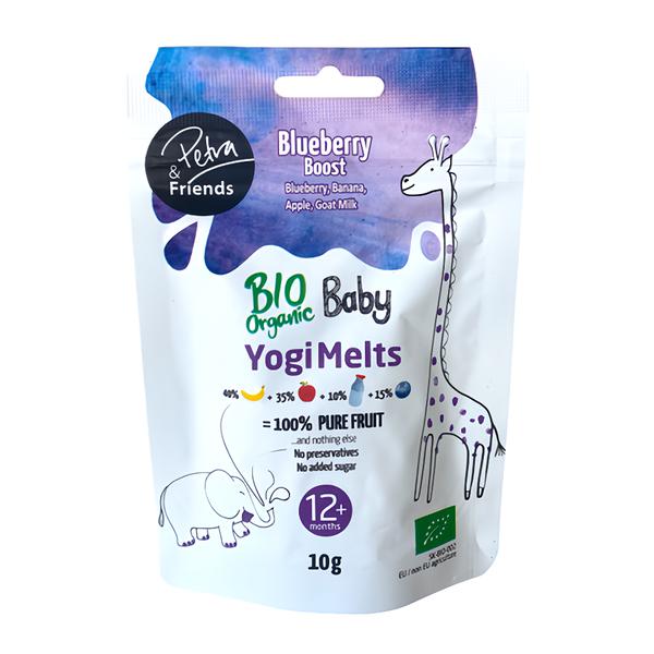 Petra & Friends BIO Ovocné smoothie kousky sušené mrazem s borůvkami a kozím mlékem Košík.cz