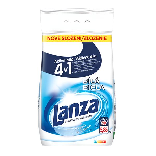 Lanza Fresh & Clean White (5,85 kg) Košík.cz