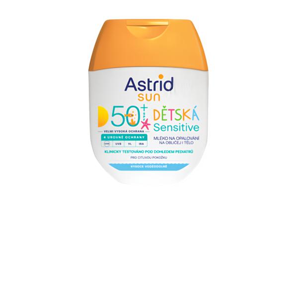 Astrid SUN Dětské mléko na opalování Sensitive OF 50+