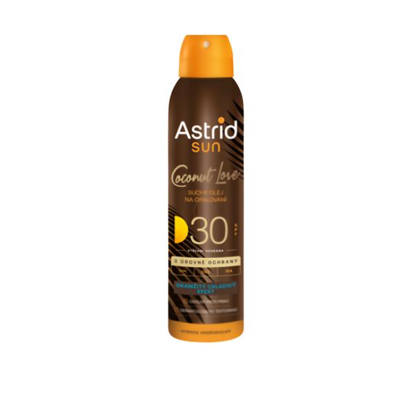 Astrid SUN Suchý olej na opalování SPF 30 Košík.cz