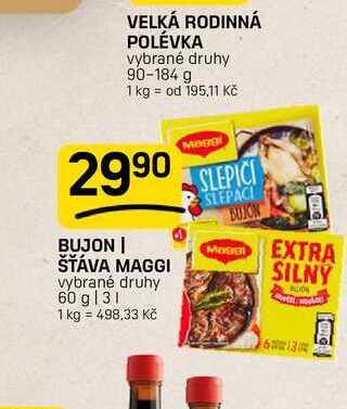 BUJON vybrané druhy 60 g