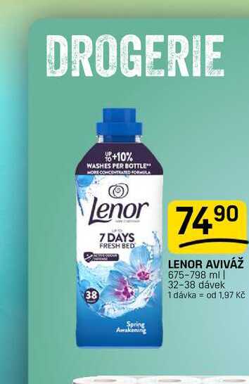 LENOR AVIVÁŽ 675-798 ml | 32-38 dávek FLOP
