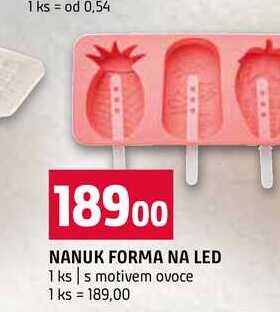 NANUK FORMA NA LED 1 ks s motivem ovoce