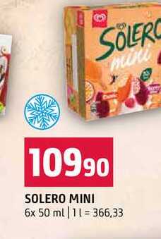 SOLERO MINI 6x 50 ml 