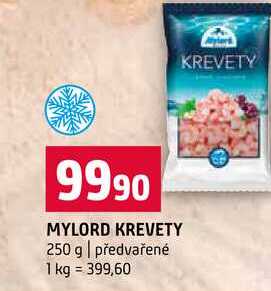 MYLORD KREVETY 250 g předvařené 