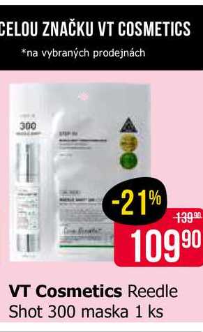 VT Cosmetics Reedle Shot 300 maska 1 ks Teta drogerie