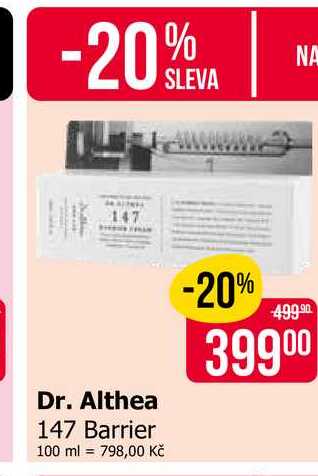 Dr. Althea 147 Barrier Teta drogerie