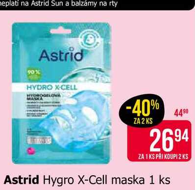 Astrid Hygro X-Cell maska 1 ks Teta drogerie