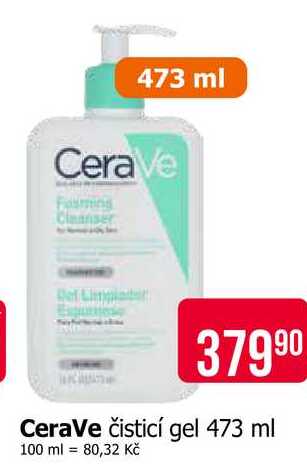 CeraVe čisticí gel 473 ml Teta drogerie
