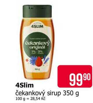 4Slim čekankový sirup 350 g 