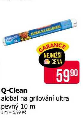 Q-Clean alobal na grilování ultra pevný 10 m Teta drogerie
