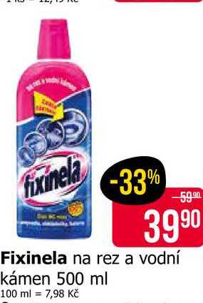 Fixinela na rez a vodní kámen 500 ml Teta drogerie