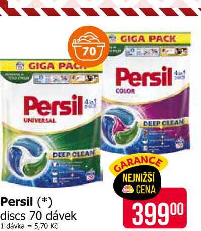 Persil discs 70 dávek Teta drogerie