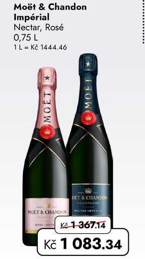 Moët & Chandon Impérial Nectar, Rosé 0,75 L 