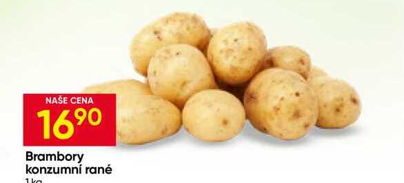 Brambory konzumní rané 1 kg
