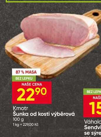 Kmotr Šunka od kosti výběrová 100 g