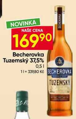 Becherovka Tuzemský 37,5% 0,5l