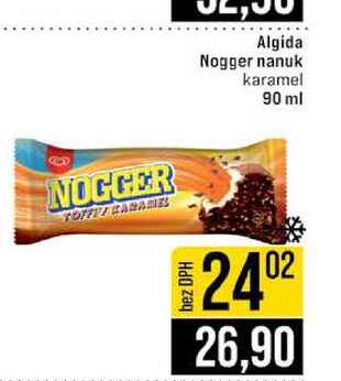 Algida Nogger nanuk karamel 90 ml 