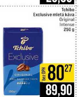 Tchibo Exclusive mletá káva Original Intense 250 g 