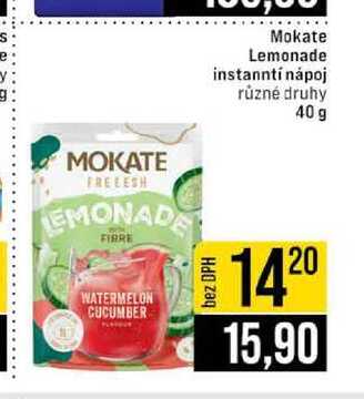 Mokate Lemonade instanntí nápoj různé druhy 40 g 