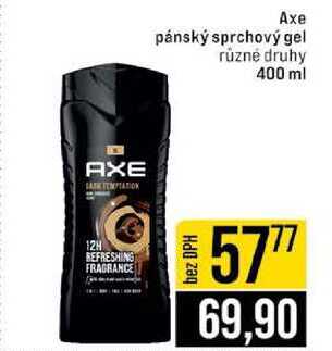 Axe pánský sprchový gel různe druhy 400 ml JIP