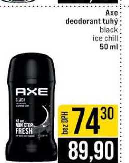 Axe deodorant tuhý black ice chill 50 ml