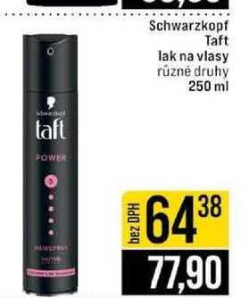 Schwarzkopf Taft lak na vlasy různé druhy 250 ml 