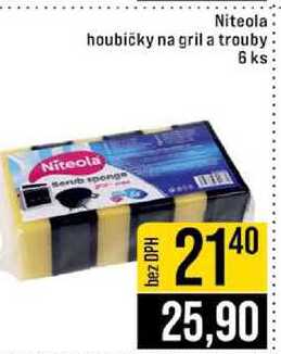 Niteola houbičky na gril a trouby 6 ks JIP