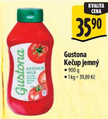 Gustona Kečup jemný, 900 g 
