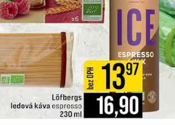 Löfbergs ledová káva espresso 230 ml 