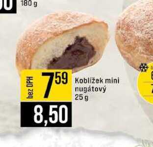 Kobližek mini nugátový 25g 