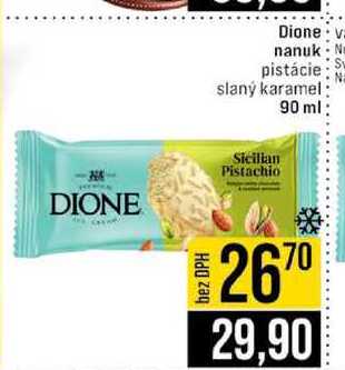 Dione nanuk pistácie slaný karamel 90 ml