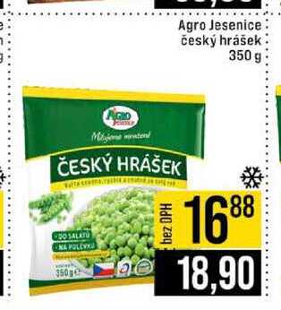 Agro Jesenice český hrášek 350 g 