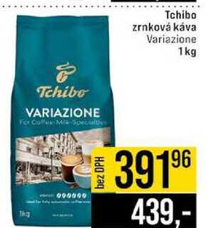 Tchibo zrnková káva Variazione 1kg 