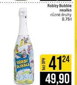 Robby Bubble nealko různé druhy 0,75l