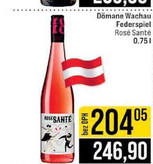 Dömane Wachau Federspiel Rosé Sante 0.75l