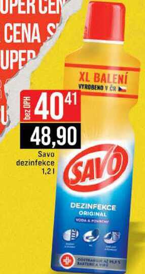Savo dezinfekce 1,2l JIP