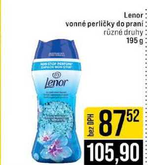Lenor vonné perličky do praní různé druhy 195 g JIP