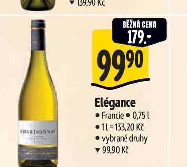   Elégance 0,75 l